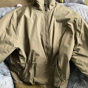 L.L. Bean Khaki Windbreaker